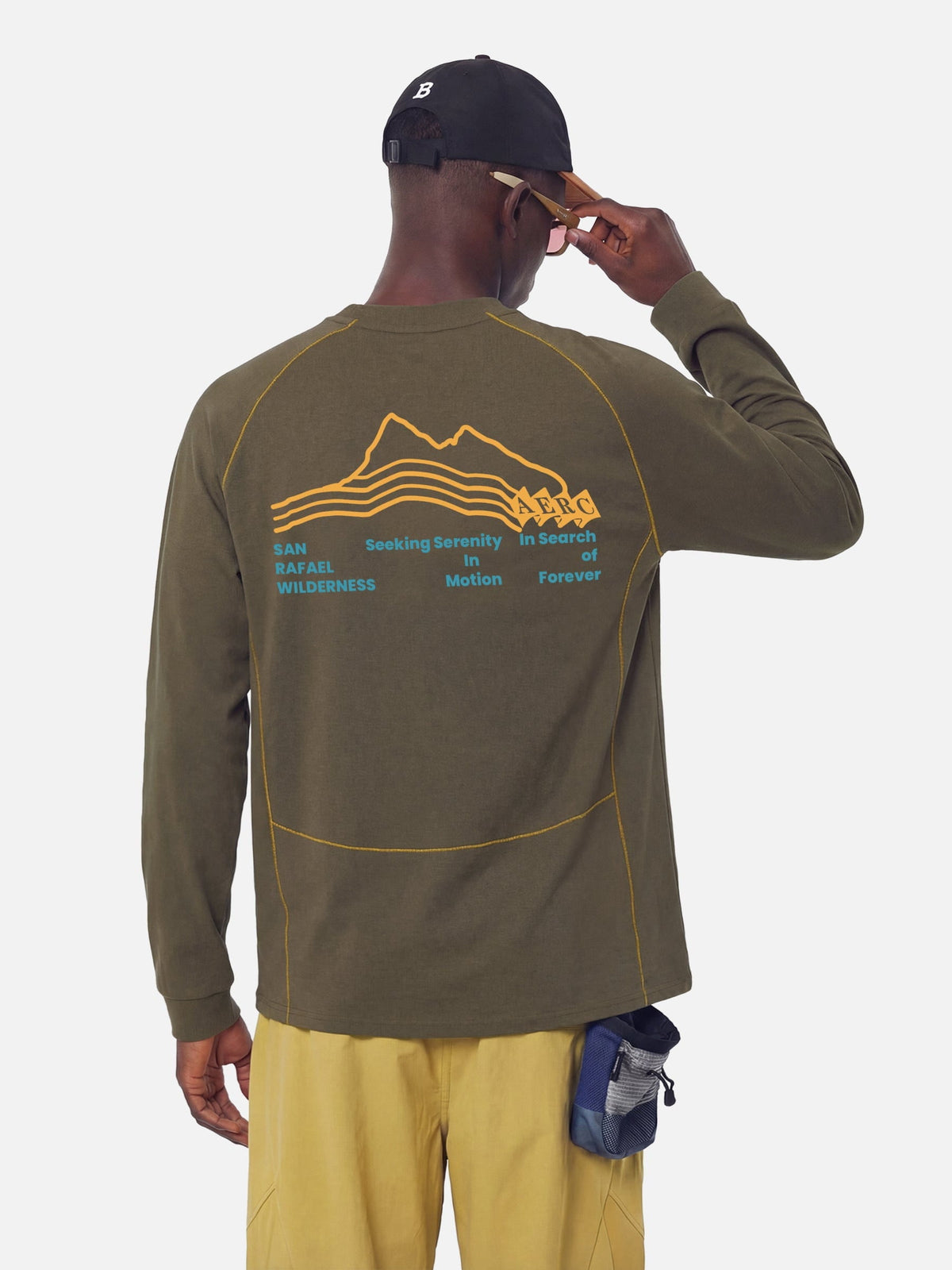 AERC Soft Running Long Sleeve Tee Green - Aelfric Eden