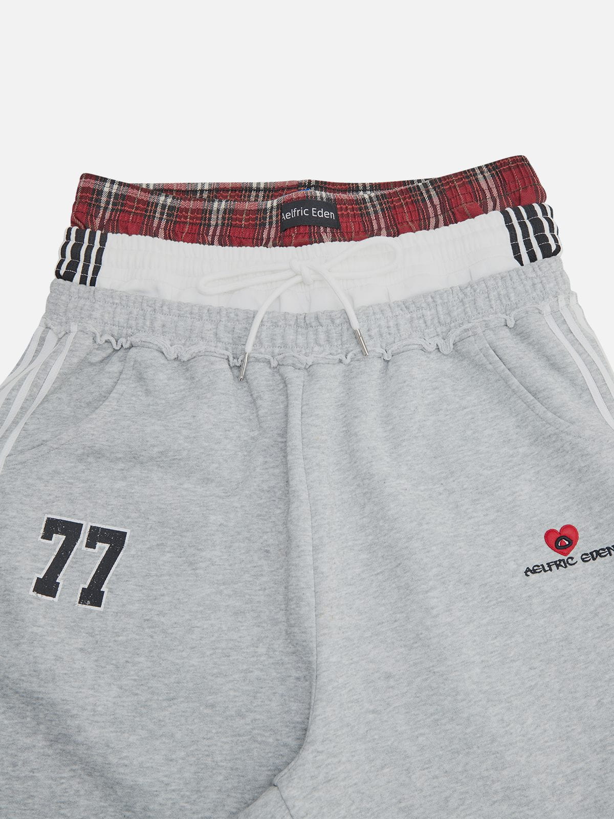 [Pre-Order] Triple Waist Baggy Barrel Sweatpants Grey - Aelfric Eden