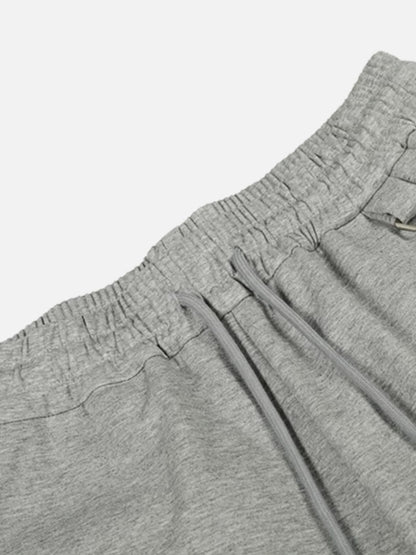 Multi Pocket Baggy Sweatpants Grey - Aelfric Eden