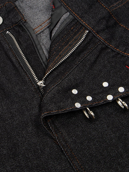 Fireman Clasp Jeans Black - Aelfric Eden