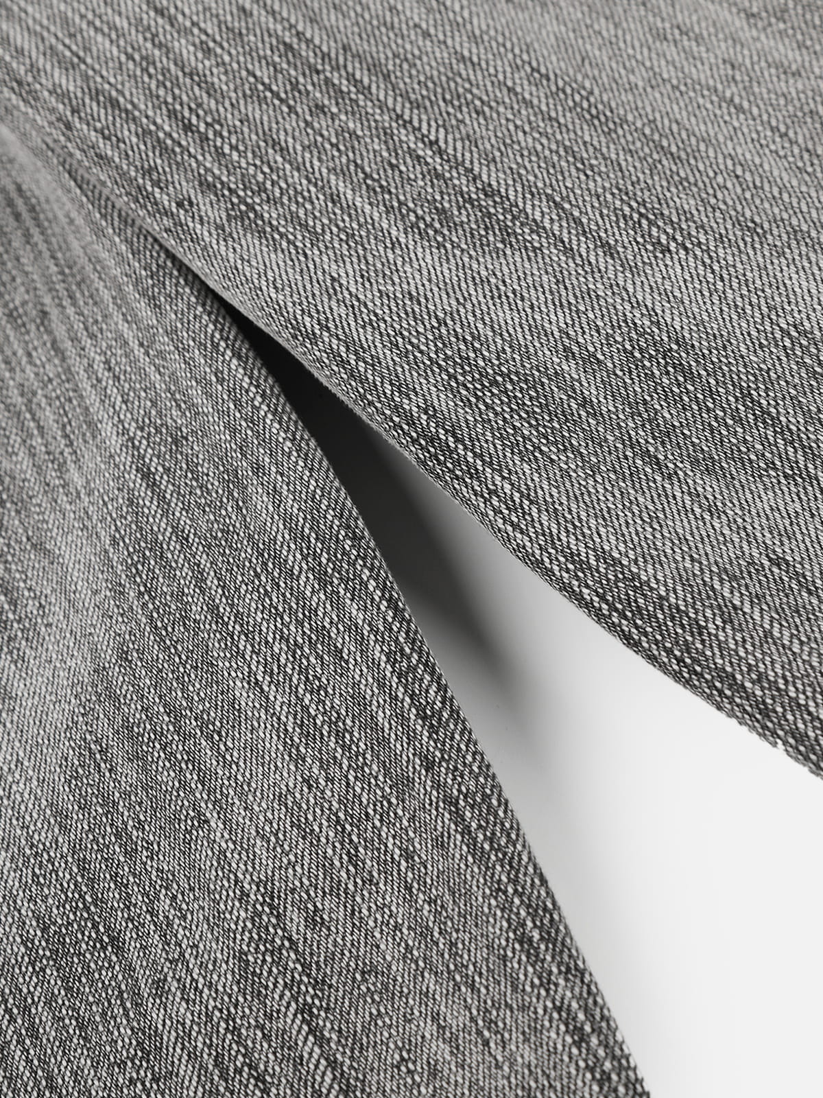 Textured Washed Baggy Barrel Jeans Grey - Aelfric Eden
