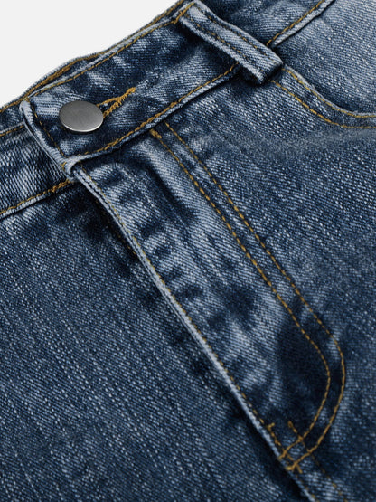 Rhinestone Star Jeans Blue - Aelfric Eden