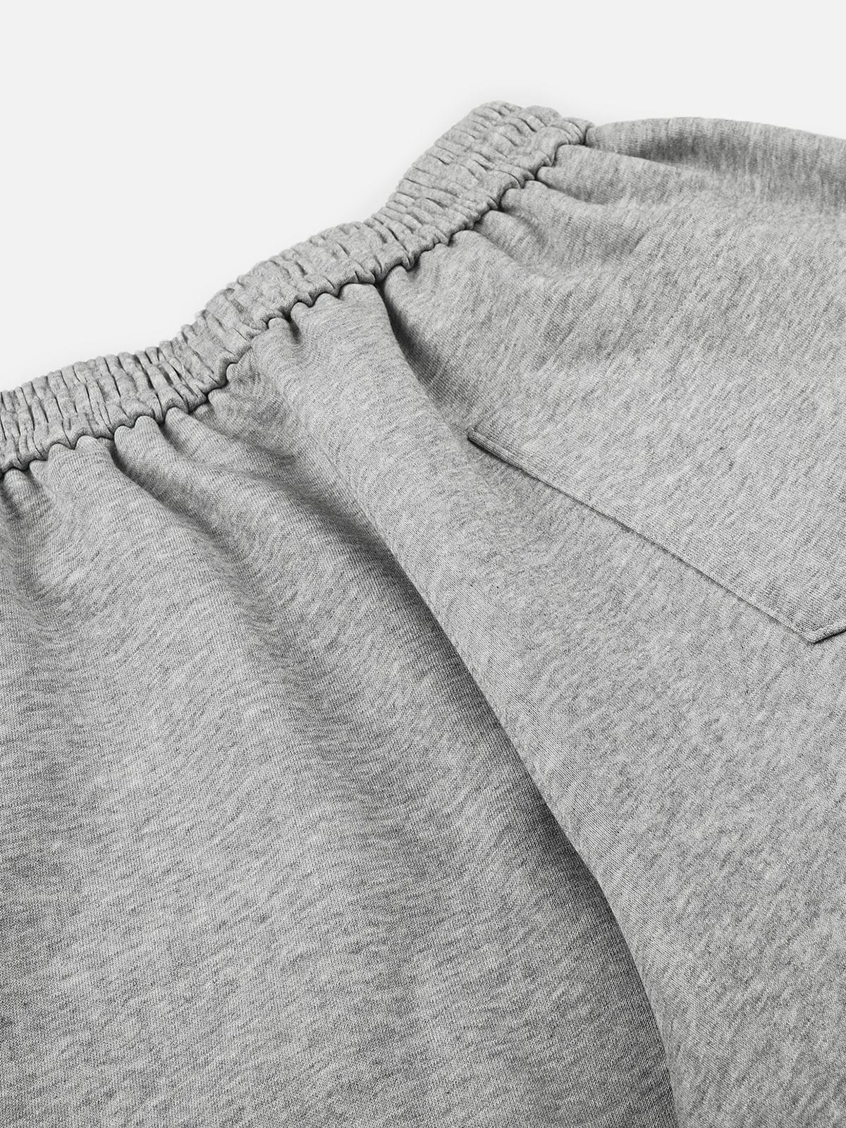 Studded Washed Baggy Barrel Sweatpants Grey - Aelfric Eden
