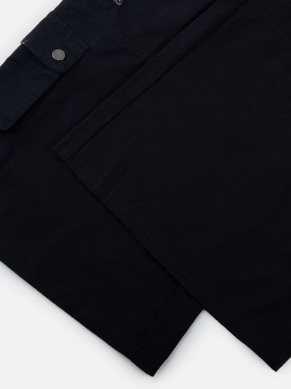 Multi Pocket Baggy Pants Black - Aelfric Eden