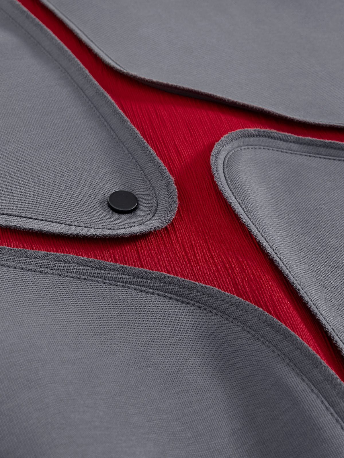 [Pre-Order] Boxy Deconstructed Panel Pullover Hoodie Dark Grey - Aelfric Eden