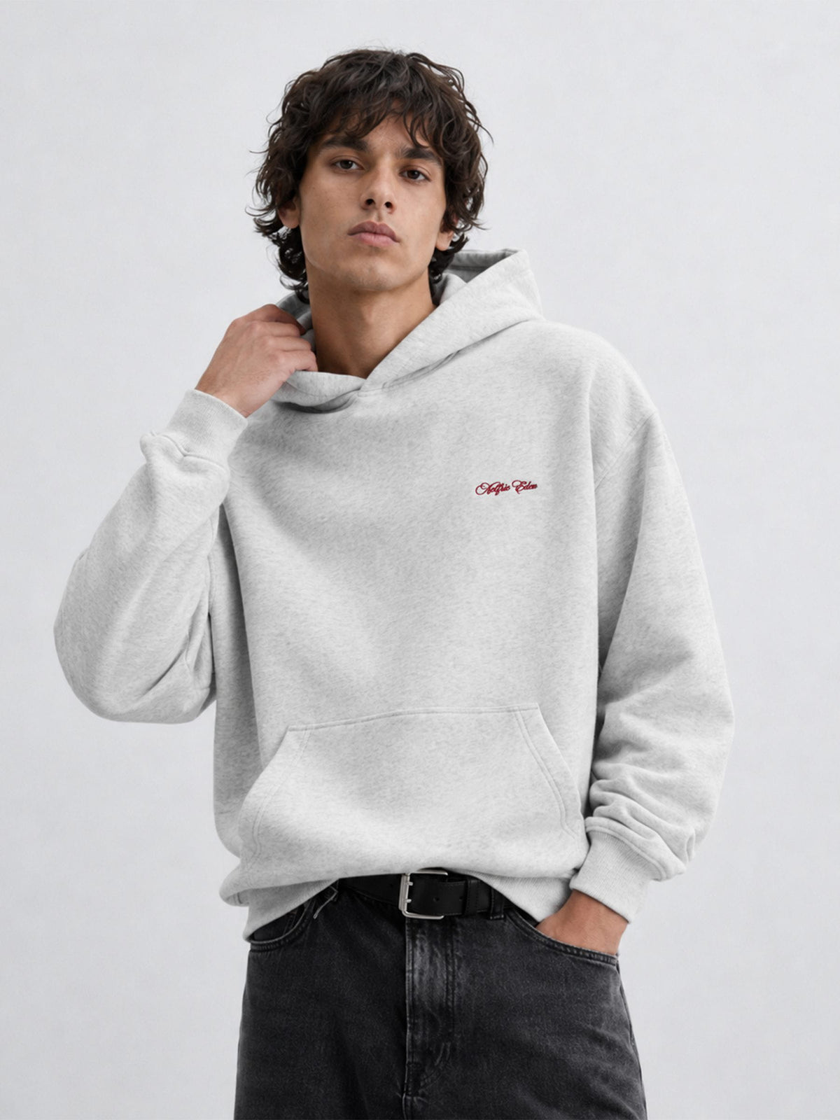 Boxy Fleece Pullover Hoodie Yellow - Aelfric Eden