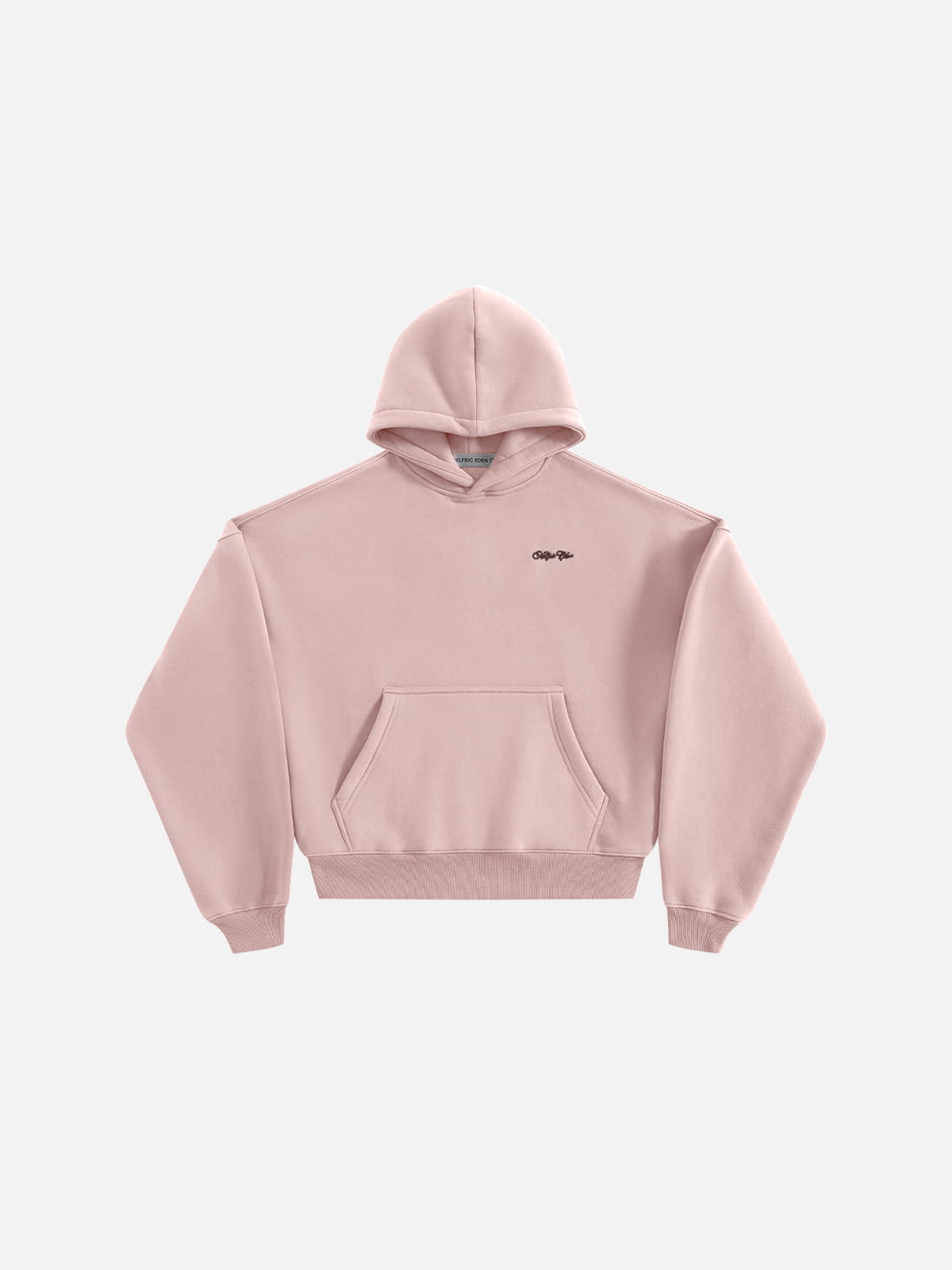 Boxy Fleece Pullover Hoodie Yellow - Aelfric Eden