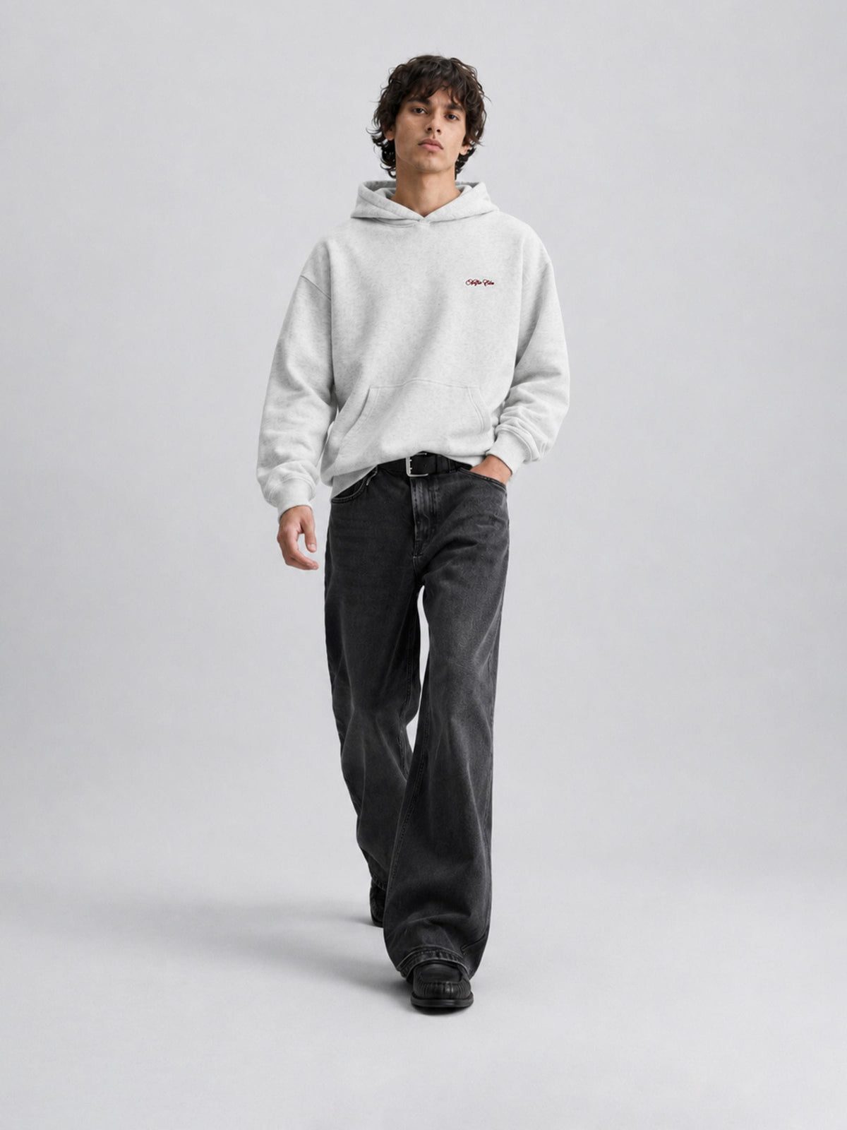 Boxy Fleece Pullover Hoodie Yellow - Aelfric Eden