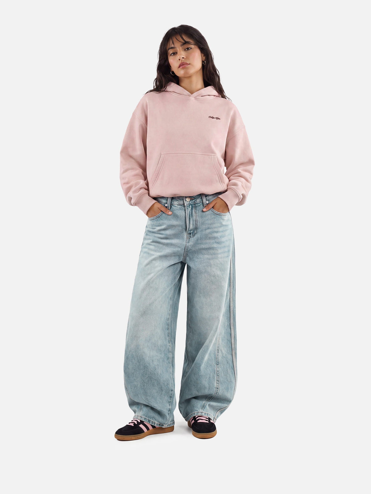 Boxy Fleece Pullover Hoodie Yellow - Aelfric Eden