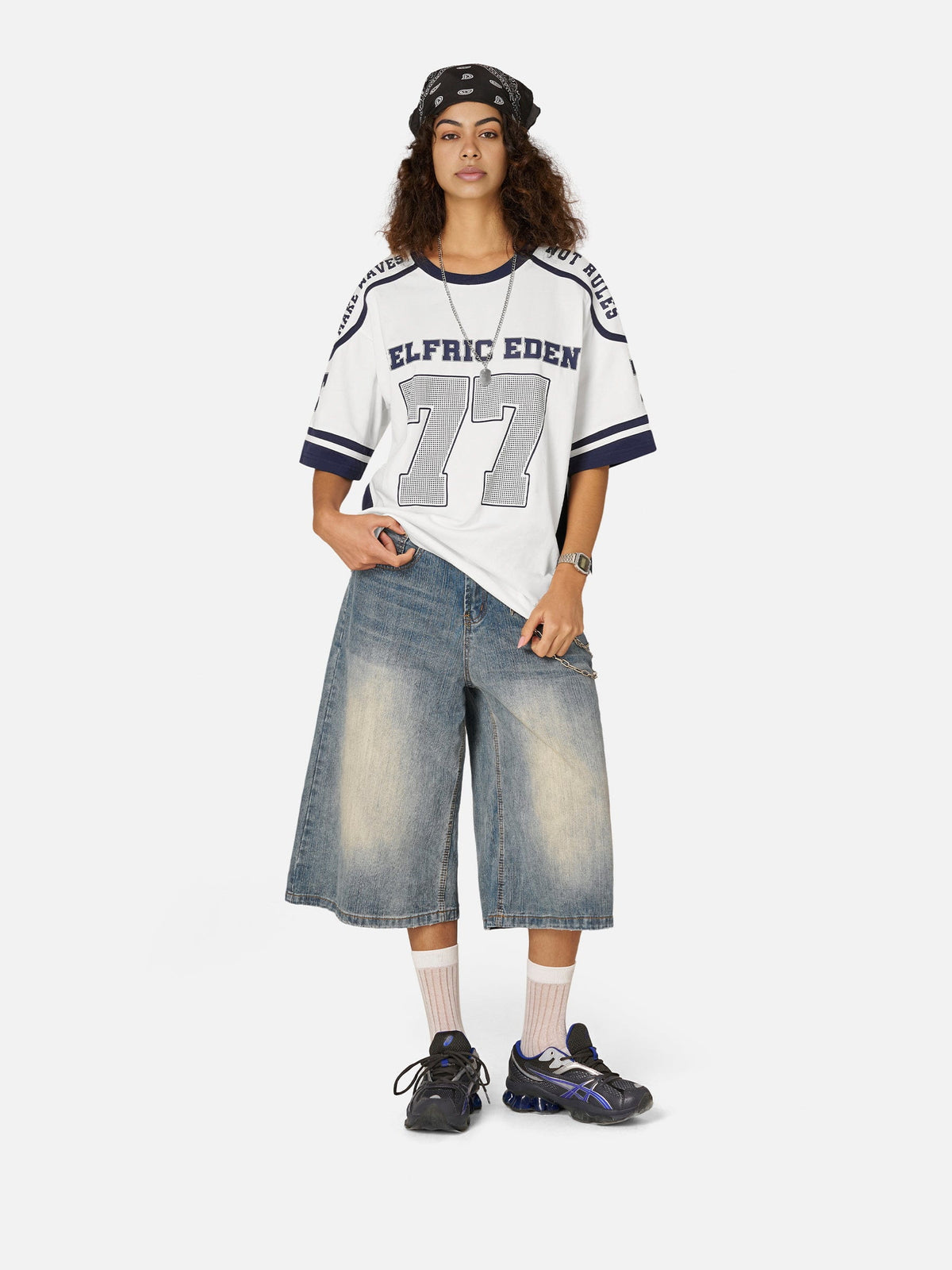 77 Football Jersey White - Aelfric Eden