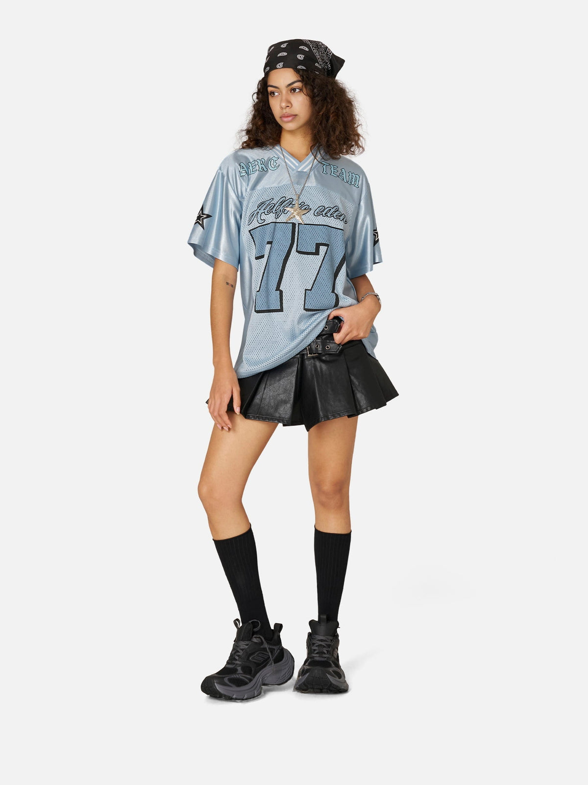 77 Mesh Football Jersey Pink - Aelfric Eden