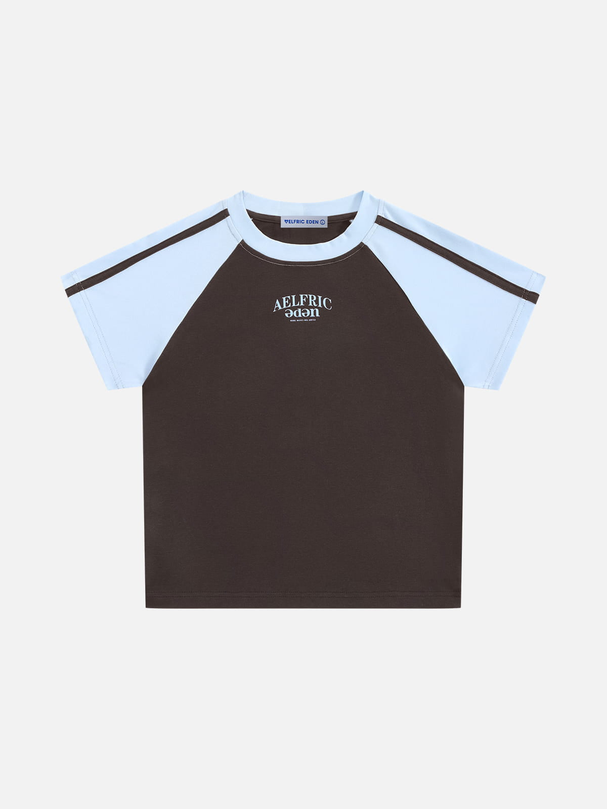 Raglan Baby Tee Brown - Aelfric Eden
