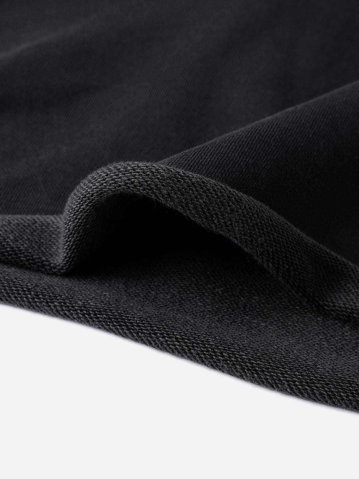 V-Neck Pullover Hoodie Black - Aelfric Eden