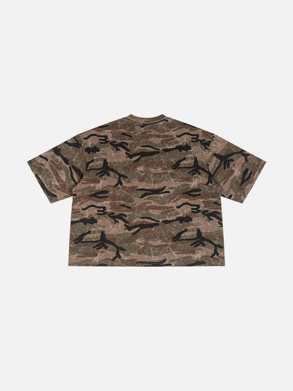 CAMO Tee Dark Green - Aelfric Eden