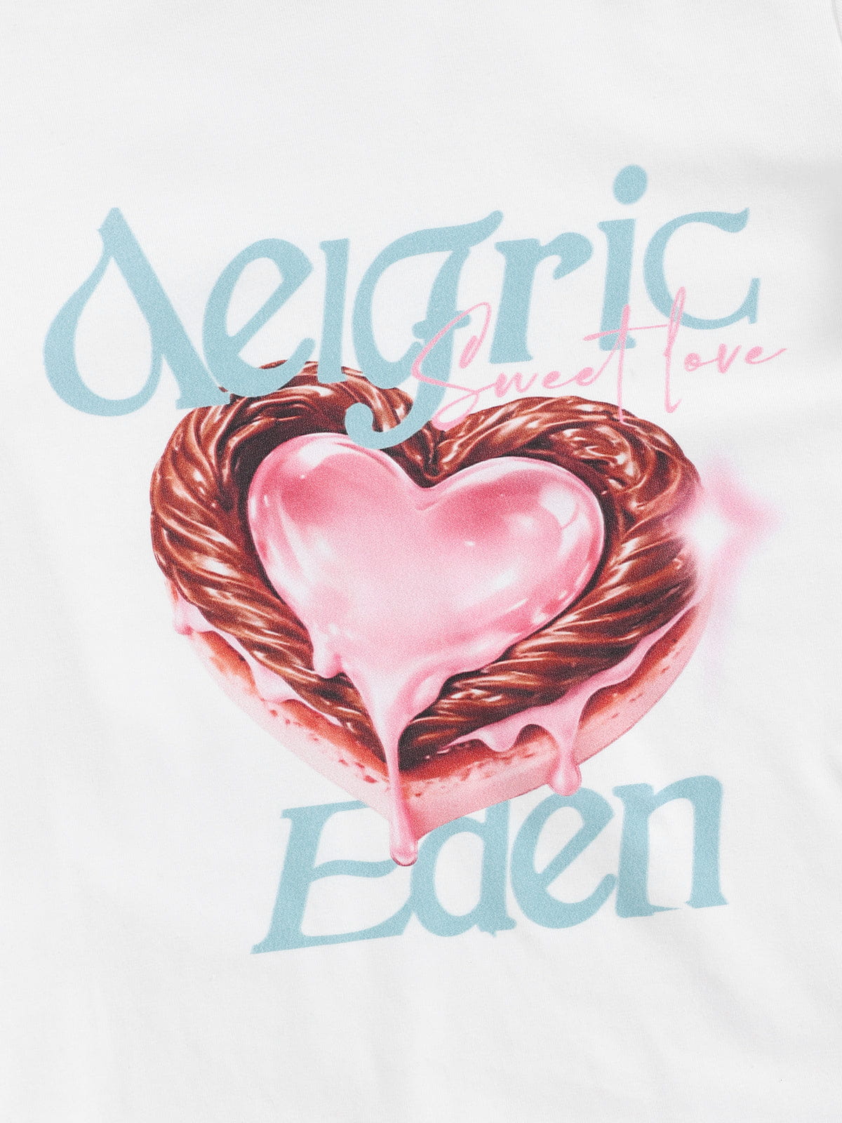 Sweet Heart Baby Tee White - Aelfric Eden
