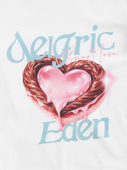 Sweet Heart Baby Tee White - Aelfric Eden