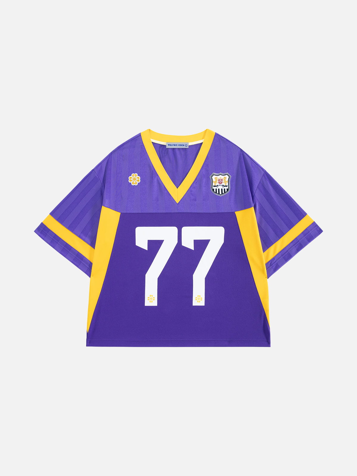 77 V-Neck Jersey Purple - Aelfric Eden