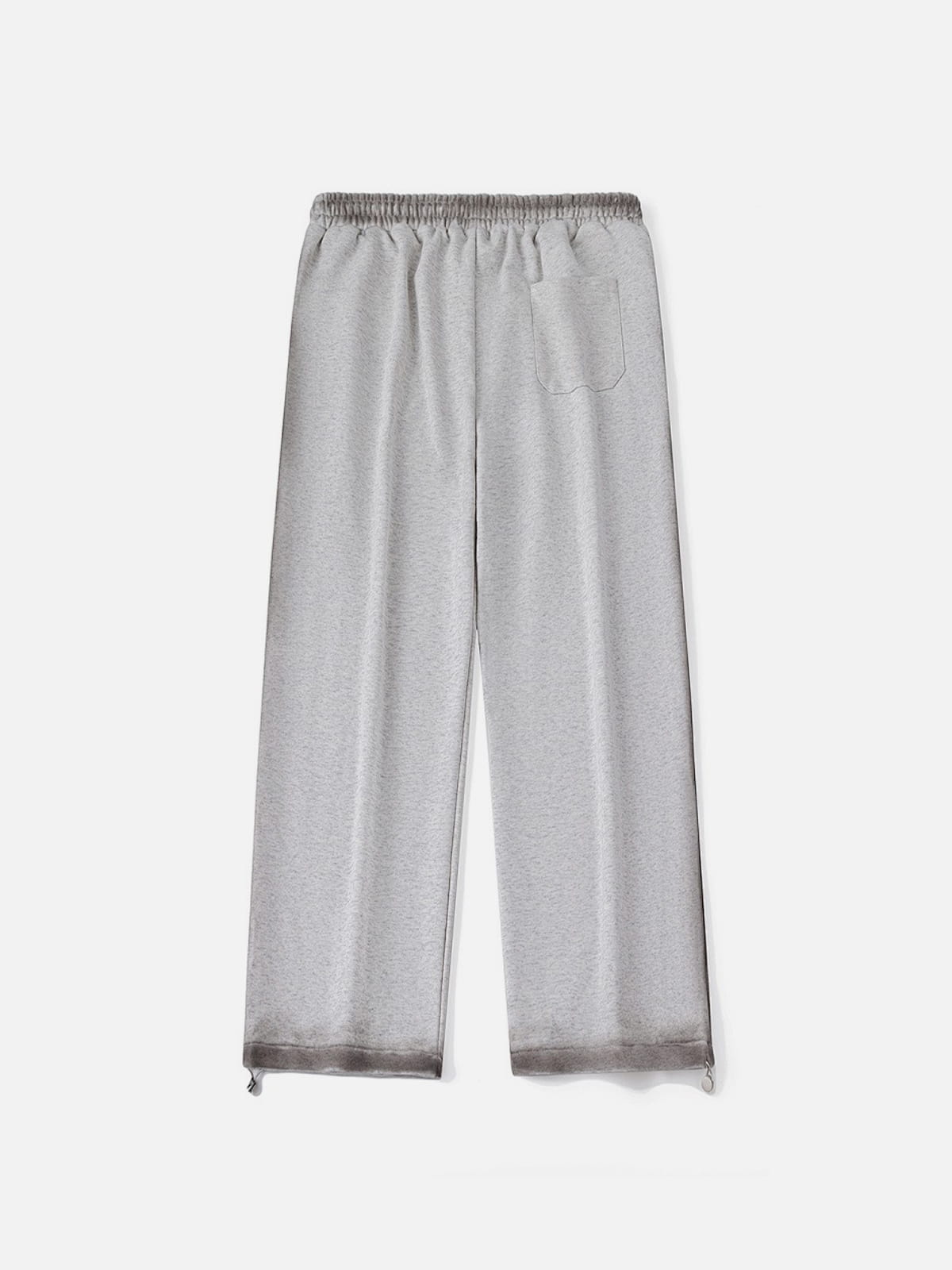 Washed Zip Sweatpants Grey - Aelfric Eden