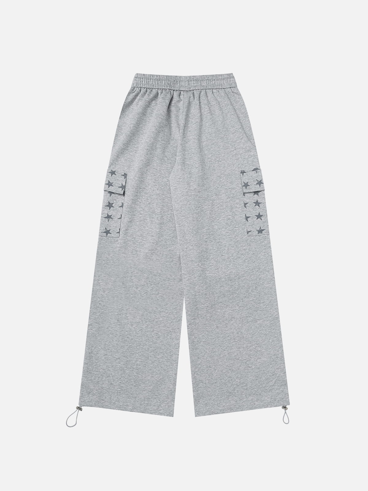 Star Print Sweatpants Grey - Aelfric Eden