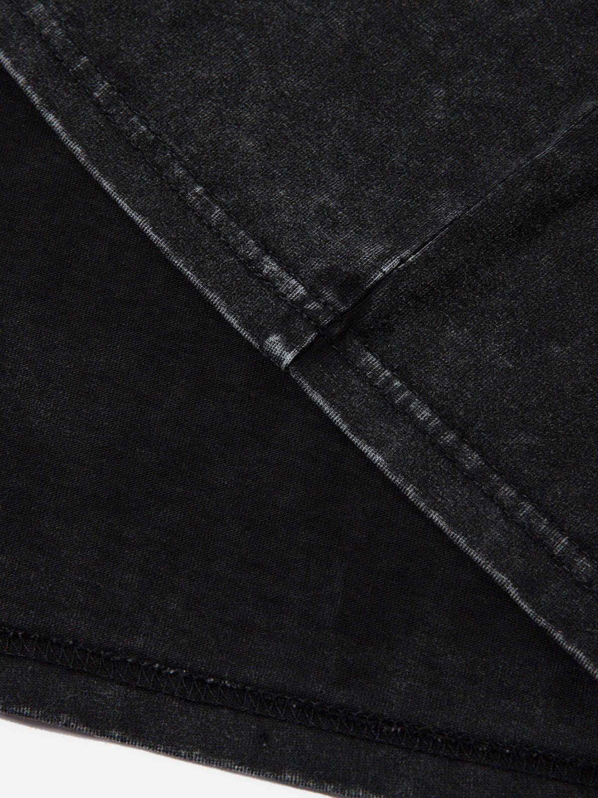Thorn Emblem Washed Tee Black - Aelfric Eden