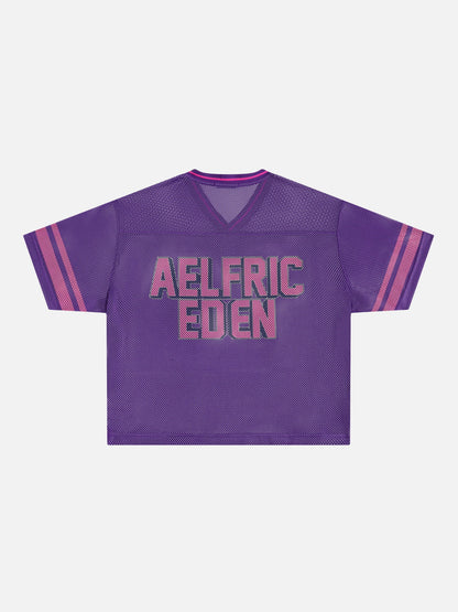 Boxy 88 Mesh Jersey Purple - Aelfric Eden