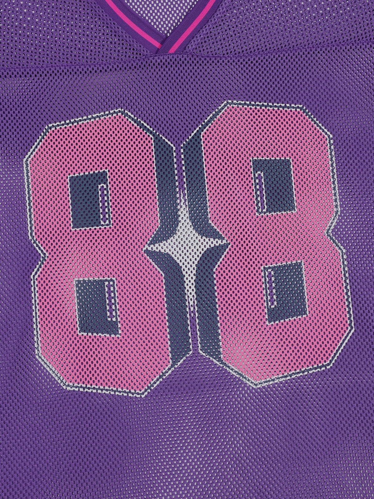 Boxy 88 Mesh Jersey Purple - Aelfric Eden