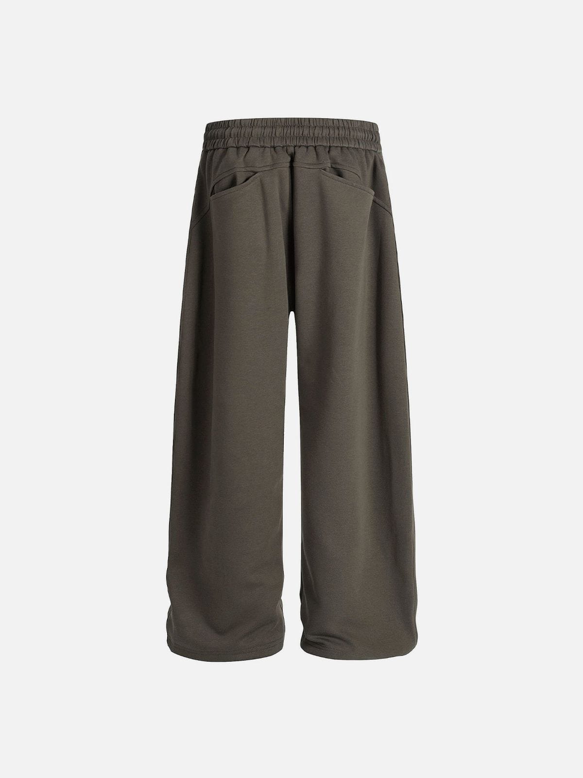 Seam Panel Sweatpants Dark Green - Aelfric Eden