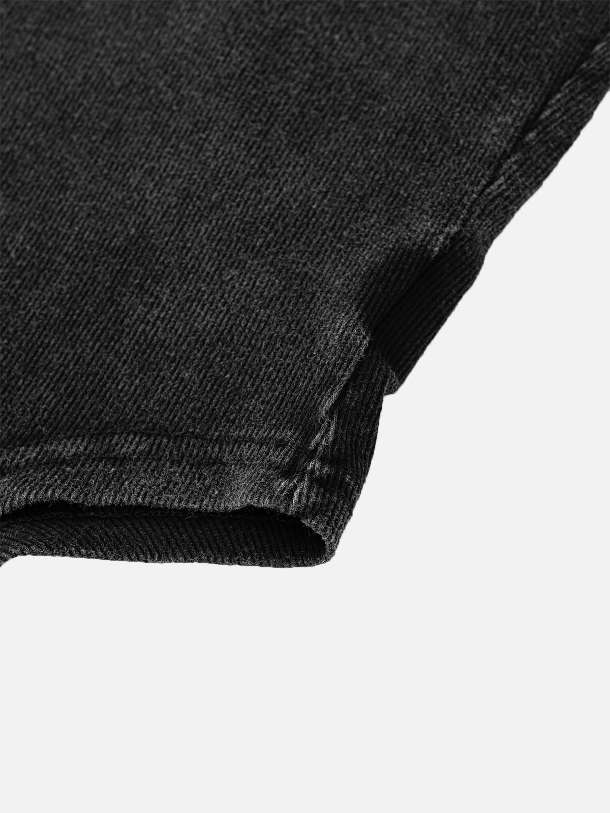 Washed Bodysuit Black - Aelfric Eden
