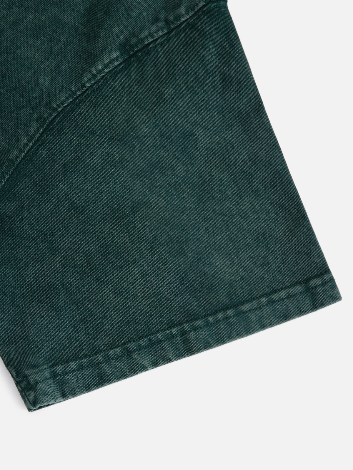 Boxy Blur Washed Tee Dark Green - Aelfric Eden