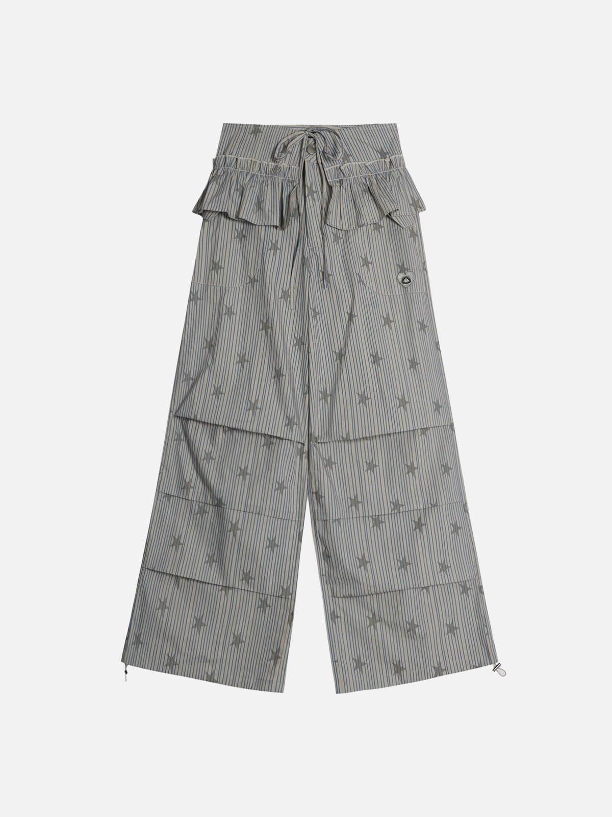 Stripe Star Pants Grey - Aelfric Eden