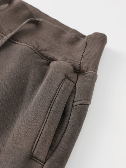 Solid Bootcut Sweatpants Black - Aelfric Eden