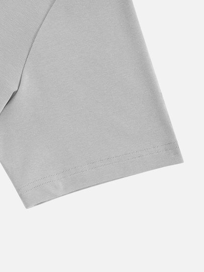 Heart Graphic Tee Grey - Aelfric Eden