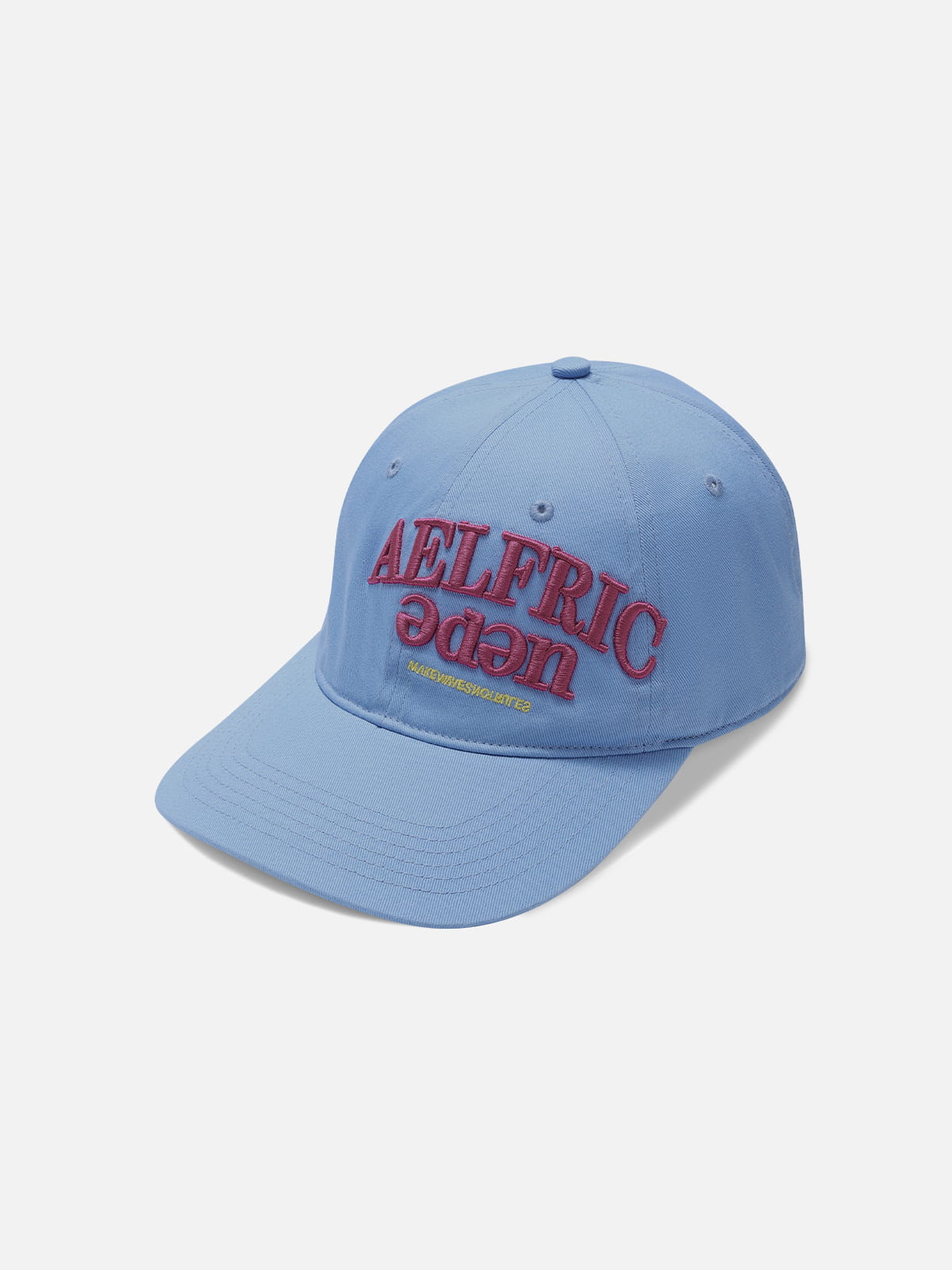 Embroidered Unstructured Baseball Cap Blue - Aelfric Eden
