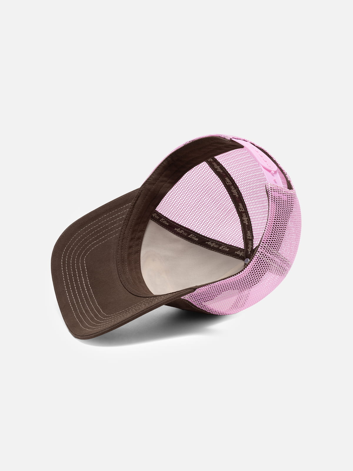 Embroidered Patch Mesh Cap Brown - Aelfric Eden